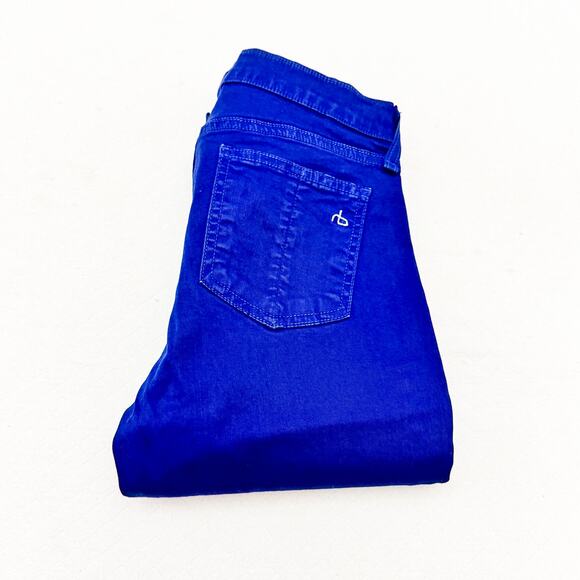 Rag & Bone Intermix Jegging Blue Denim Jeans Lapis Tuxedo Size 27 - Picture 1 of 8